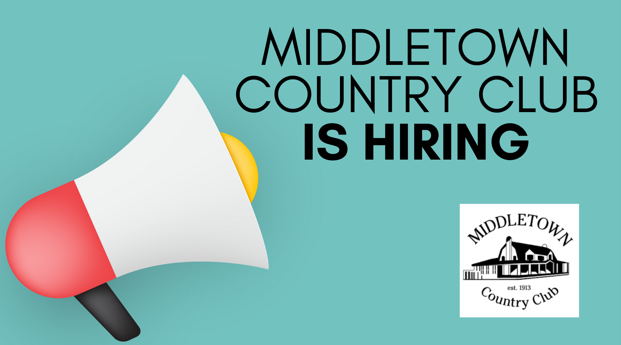 Middletown Country Club is Hiring
